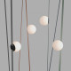 Трековый однофазный светильник Denkirs Belty orb DK5550-BK