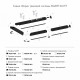 Экран для шинопровода Denkirs Smart TR2010-WH
