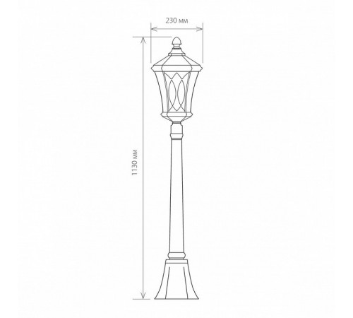 Уличный светильник Elektrostandard GLXT-1450F Virgo F капучино 4690389065378 a031924 Уличный светильник Elektrostandard GLXT-1450F Virgo F капучино 4690389065378 a031924
