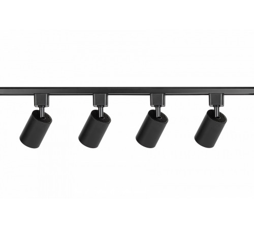 Трековый однофазный светильник (4 шт.) Эра TR70-SET4-GU10-BK Б0063956