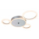 Потолочный светильник Escada Saturn 10268/4LED Silver