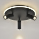 Потолочный светильник Escada 20046SMA/03LED BK