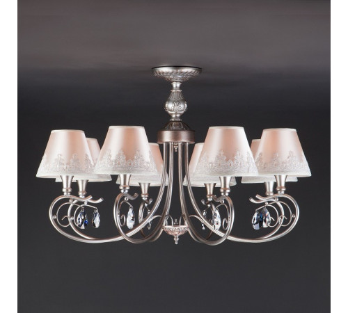 Потолочная люстра Eurosvet Incanto 60069/8 серебро Потолочная люстра Eurosvet Incanto 60069/8 серебро