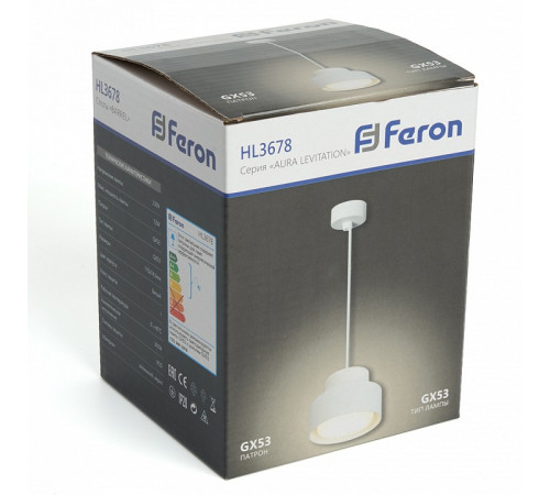 Подвесной светильник Feron HL3678 Barrel aura levitation 48410 Подвесной светильник Feron HL3678 Barrel aura levitation 48410