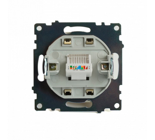 Розетка компьютерная 1-местная RJ-45 Stekker Катрин GLS00-7107-08 49227 Розетка компьютерная 1-местная RJ-45 Stekker Катрин GLS00-7107-08 49227