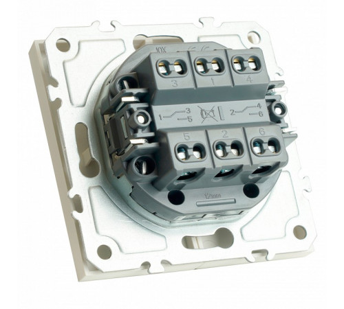 Переключатель двухклавишный Stekker RSW10-5107-01 Эмили 49869 Переключатель двухклавишный Stekker RSW10-5107-01 Эмили 49869