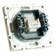 Розетка компьютерная 1-местная RJ-45 Stekker RST00-5117-01 Эмили 49873