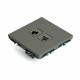 Розетка TV + компьютерная RJ-45 Stekker Эмили RST00-5106-10 49950