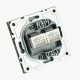 Розетка компьютерная 2-местная RJ-45 Stekker Эмили RST00-5111-10 49952