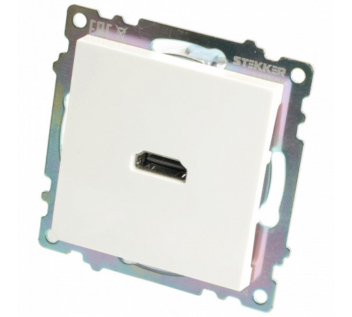 Розетка HDMI 2.1 Type A Stekker Катрин GLS00-7118-01 50058 Розетка HDMI 2.1 Type A Stekker Катрин GLS00-7118-01 50058
