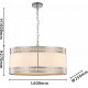 Подвесная люстра Favourite Exortivus 4010-3PC