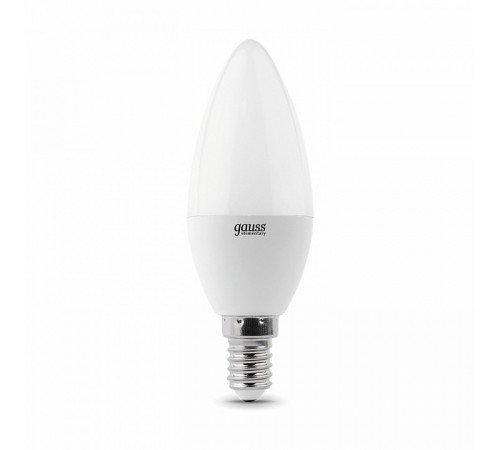 Лампа светодиодная Gauss E14 7W 2700K матовая 33117T Лампа светодиодная Gauss E14 7W 2700K матовая 33117T
