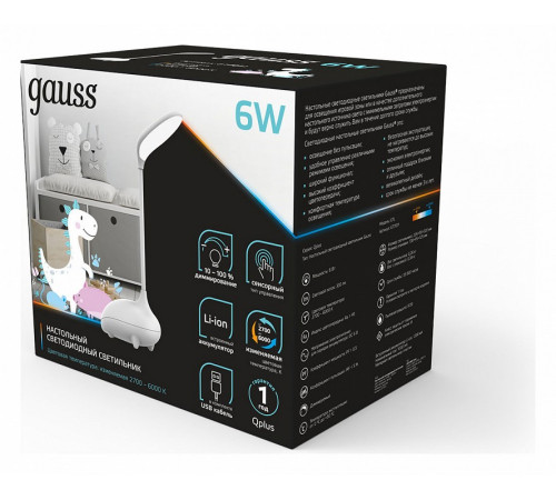 Настольная лампа Gauss Qplus GT7011