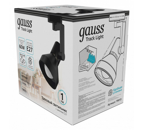 Трековый светильник Gauss Track Light Bulb TR013