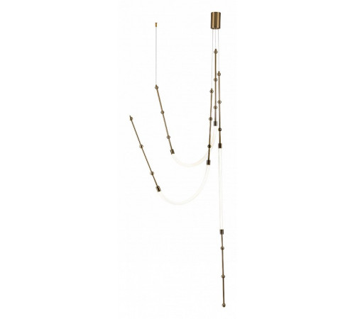 Подвесная люстра Indigo Corda 14010/3P Brass V000064L Подвесная люстра Indigo Corda 14010/3P Brass V000064L