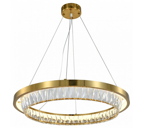 Подвесная люстра Indigo Riva 12045/1P Brass V000102L