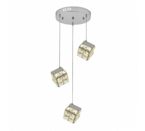 Подвесной светильник Indigo Radioso 12048/3P Chrome V000136L