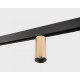 Трековый магнитный светильник Italline Atom IT012-5026 gold 3000K