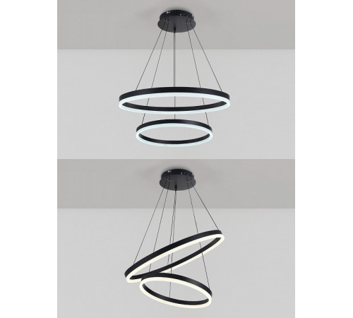 Подвесная люстра Natali Kovaltseva Oreol LED LAMPS 81298