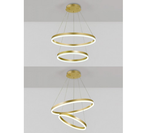 Подвесная люстра Natali Kovaltseva Oreol LED LAMPS 81299