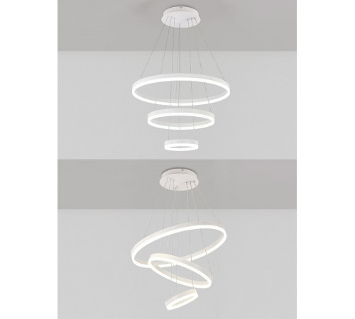 Подвесная люстра Natali Kovaltseva Oreol LED LAMPS 81277