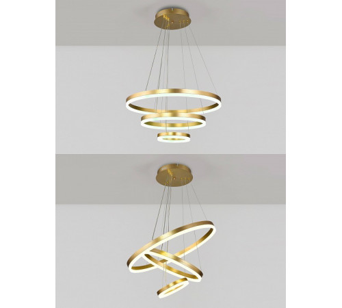 Подвесная люстра Natali Kovaltseva Oreol LED LAMPS 81279 Подвесная люстра Natali Kovaltseva Oreol LED LAMPS 81279