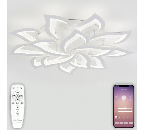 Потолочная светодиодная люстра Natali Kovaltseva Olimp LED LAMPS 81335-74067