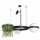 Торшер Loft IT Jardin 10121/F Dark grey