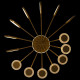 Потолочный светильник Loft IT Megan 10164L Gold