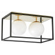 Потолочный светильник Lumina Deco Maldini LDC 8060-2 F.GD+BK