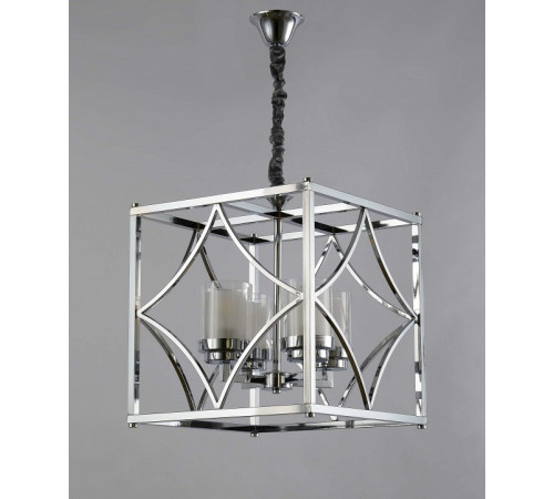 Подвесная люстра Lumina Deco Quadrato LDP 1223-4 CHR Подвесная люстра Lumina Deco Quadrato LDP 1223-4 CHR