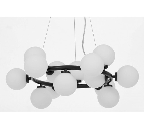 Подвесная люстра Lumina Deco Marsiada LDP 6033-15 BK+MD Подвесная люстра Lumina Deco Marsiada LDP 6033-15 BK+MD