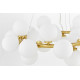 Подвесная люстра Lumina Deco Marsiada LDP 6033-25 BK+MD
