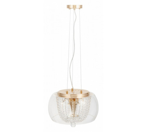 Подвесная люстра Lumina Deco Disposa LDP 7018-400 PR+F.GD