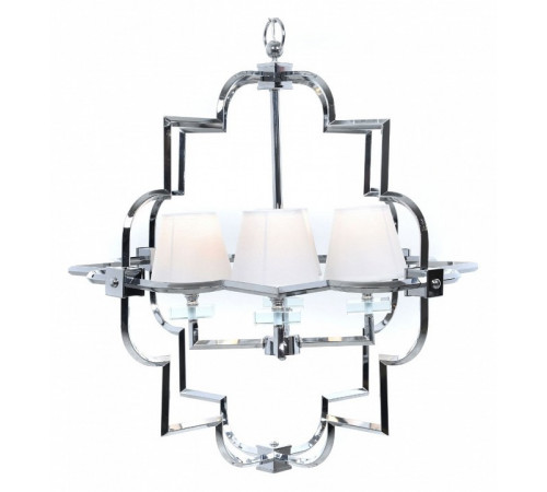 Подвесная люстра Lumina Deco Baltimore LDP 8020-4 CHR+WT