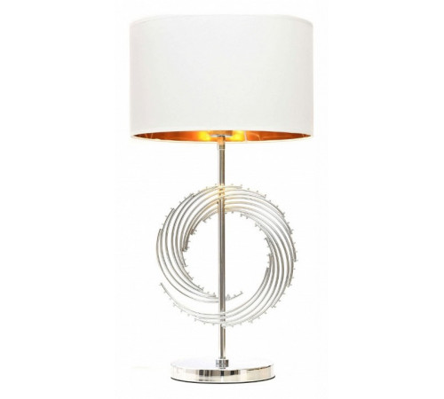 Настольная лампа Lumina Deco Fabi LDT 5531 CHR+WT