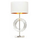 Настольная лампа Lumina Deco Fabi LDT 5531 CHR+WT