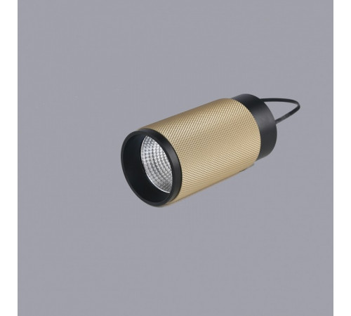 Накладной светильник iLedex Delta 1954-10W-3000K-36 BK+BR