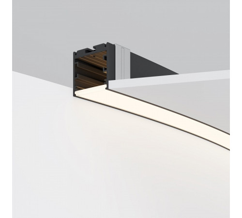 Радиусный профиль Maytoni Led strip ALM-3535R-B-D-45°-3M Радиусный профиль Maytoni Led strip ALM-3535R-B-D-45°-3M