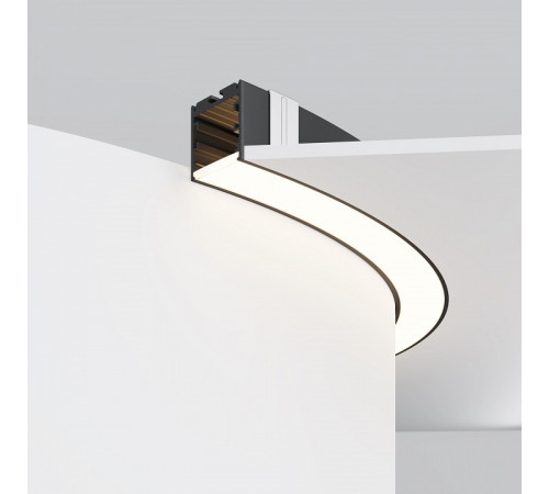 Радиусный профиль Maytoni Led strip ALM-3535R-B-D-90°-0.8M Радиусный профиль Maytoni Led strip ALM-3535R-B-D-90°-0.8M