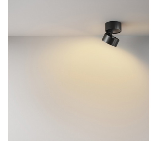 Накладной спот Maytoni Onda C024CL-12W2.7K-B-1 Накладной спот Maytoni Onda C024CL-12W2.7K-B-1