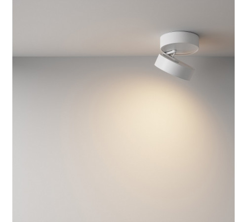 Накладной спот Maytoni Onda C024CL-18W3K-W-1 Накладной спот Maytoni Onda C024CL-18W3K-W-1
