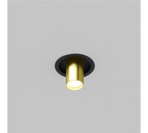 Встраиваемый светильник Maytoni Focus S C048CL-01-GU10-BBS Встраиваемый светильник Maytoni Focus S C048CL-01-GU10-BBS