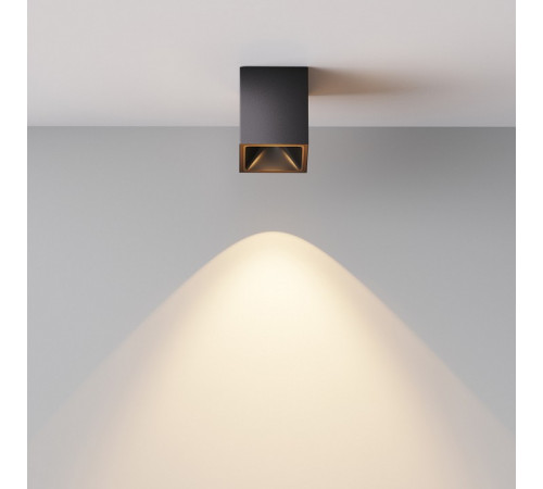 Накладной светильник Maytoni Alfa led C065CL-8W3K-SQ-B Накладной светильник Maytoni Alfa led C065CL-8W3K-SQ-B