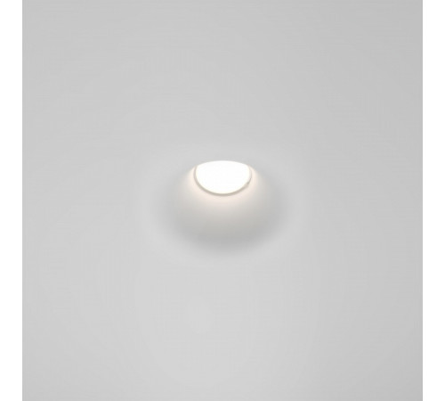 Встраиваемый светильник Maytoni Technical Downlight Gyps Modern DL002-1-01-W-1