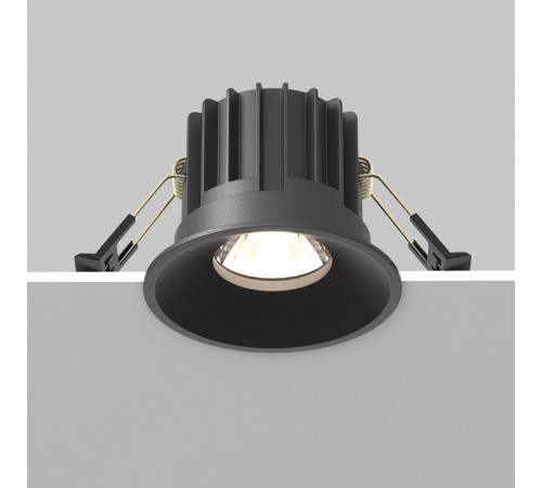 Встраиваемый светильник Maytoni Round DL058-12W-DTW-B Встраиваемый светильник Maytoni Round DL058-12W-DTW-B