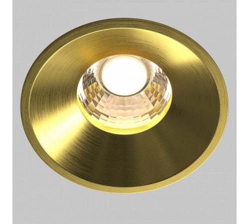 Встраиваемый светильник Maytoni Round DL058-12W3K-TRS-BS Встраиваемый светильник Maytoni Round DL058-12W3K-TRS-BS
