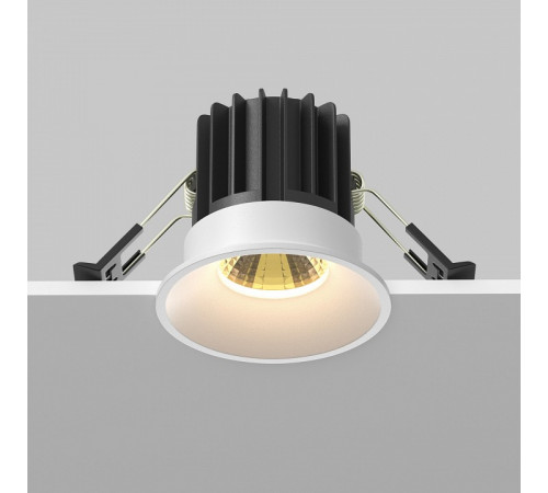 Встраиваемый светильник Maytoni Round DL058-7W2.7K-W
