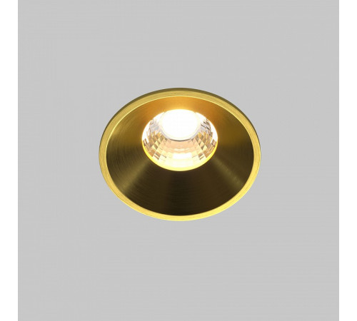 Встраиваемый светильник Maytoni Round DL058-7W3K-BS Встраиваемый светильник Maytoni Round DL058-7W3K-BS