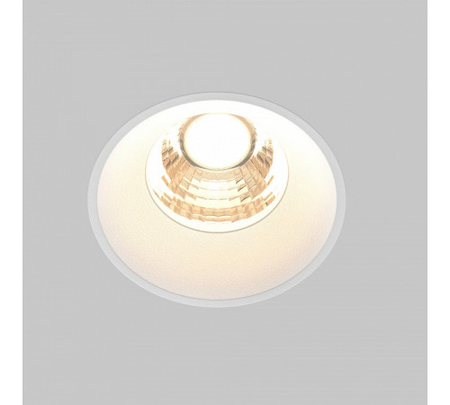 Встраиваемый светильник Maytoni Round DL058-7W3K-TRS-W Встраиваемый светильник Maytoni Round DL058-7W3K-TRS-W